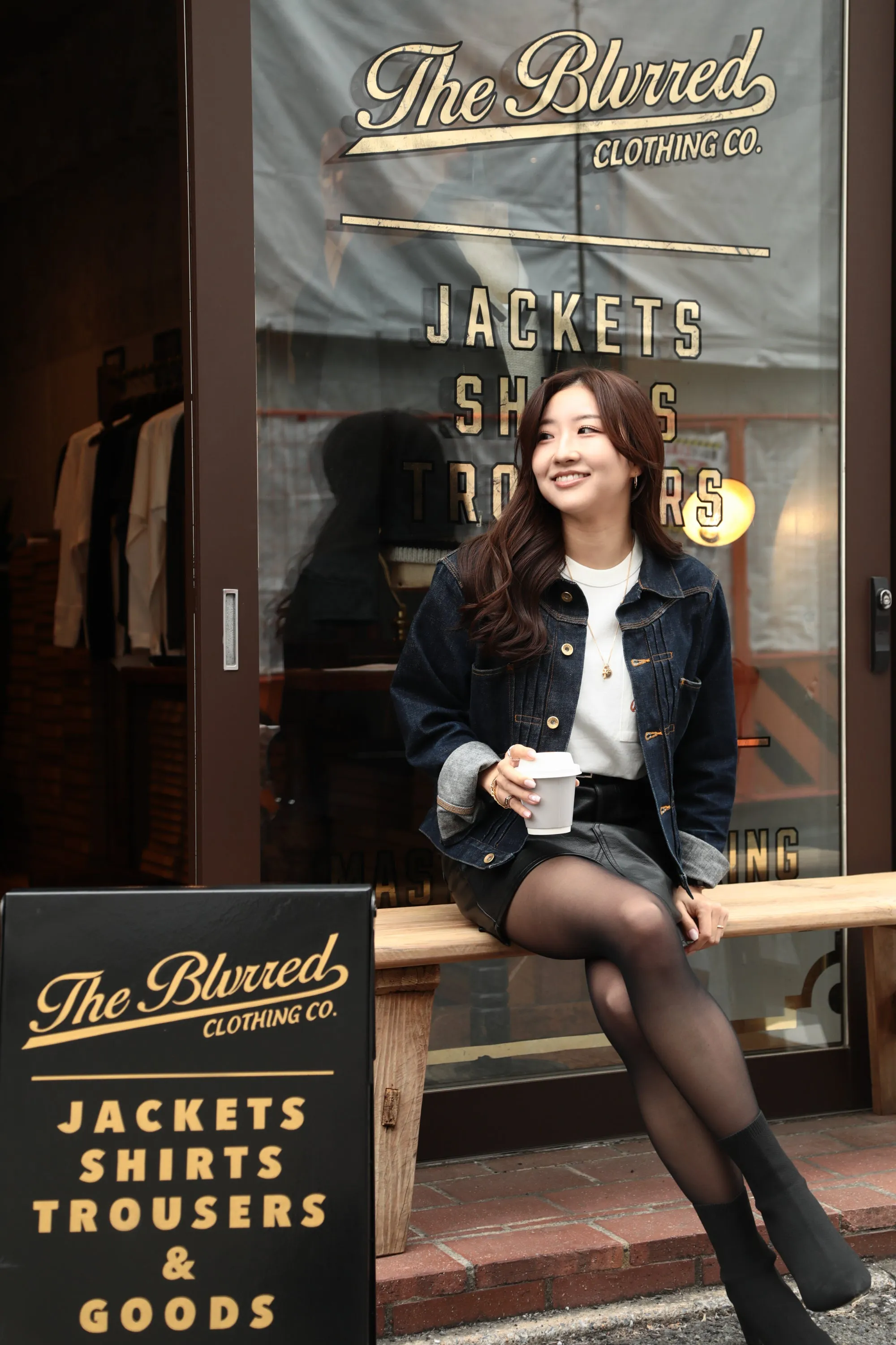 BLD063 14oz DENIM BLOUSE