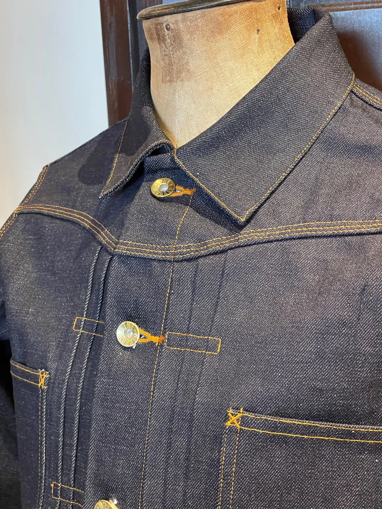 BLD063 14oz DENIM BLOUSE