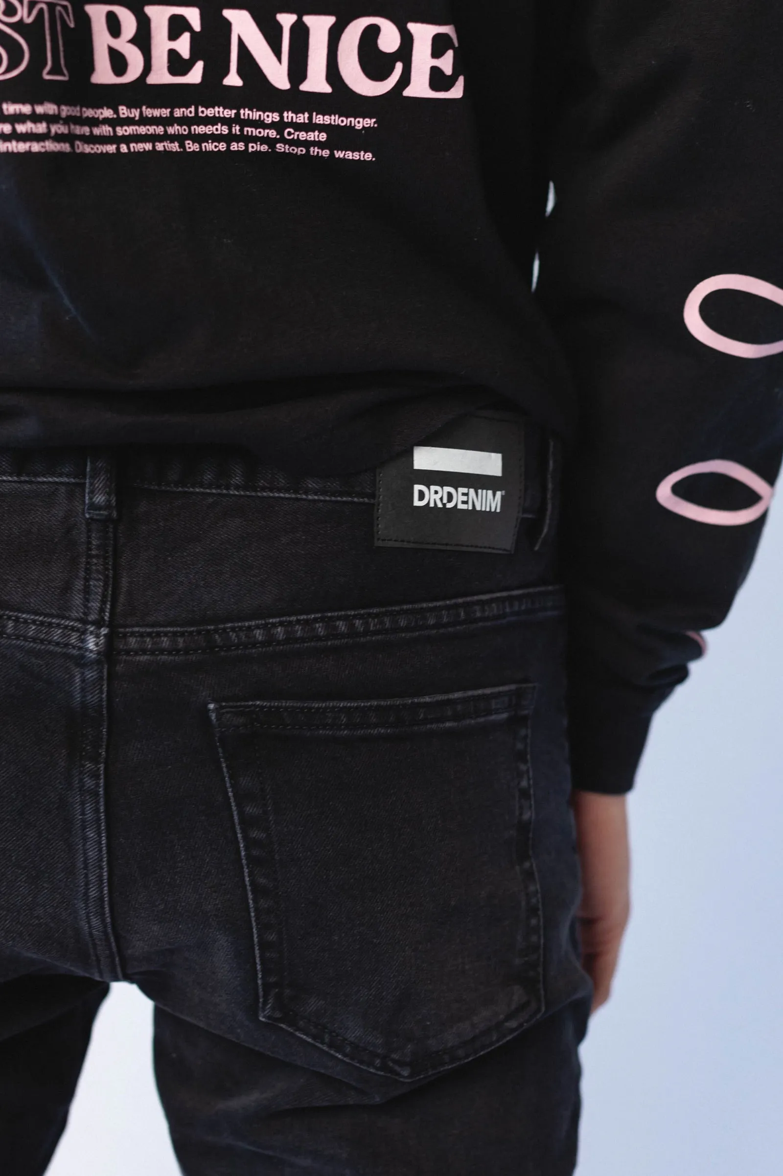 Clark Slim Jeans - Black Soot