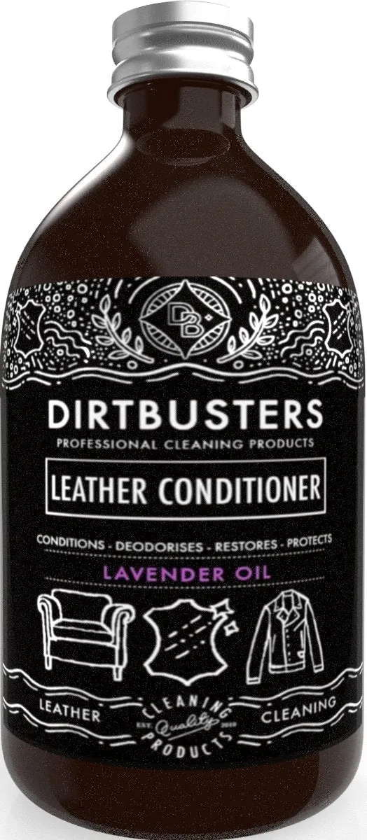 Dirtbusters Leather Conditioner & Protect, Lavender Oil (500ml)