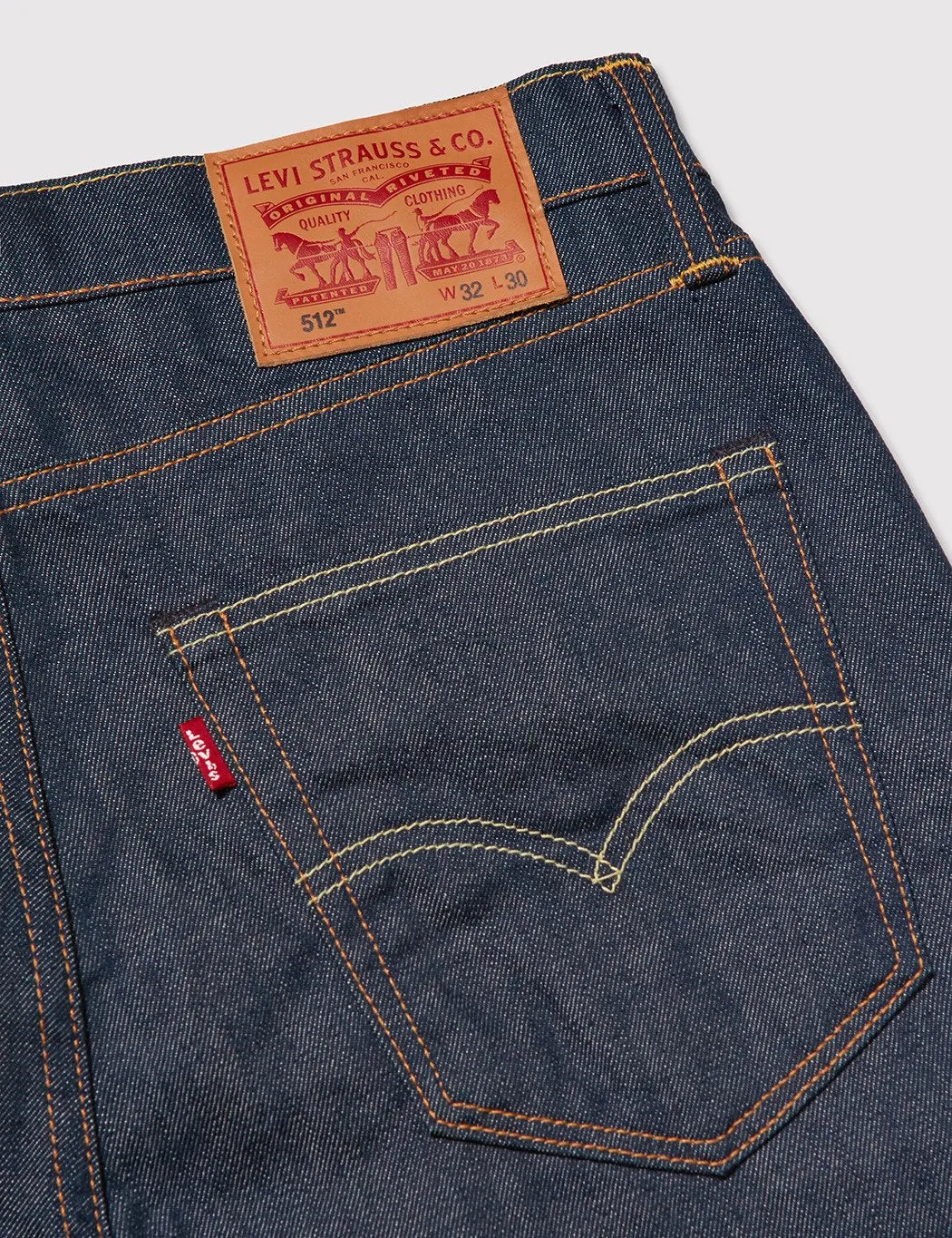 Levis 512 Jeans (Slim Tapered) - Broken Raw