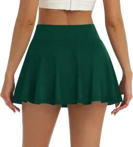 LouKeith Womens Tennis Skirt High Waisted Pleated Golf Skirts Mini Casual Workout Athletic Skorts with Pockets