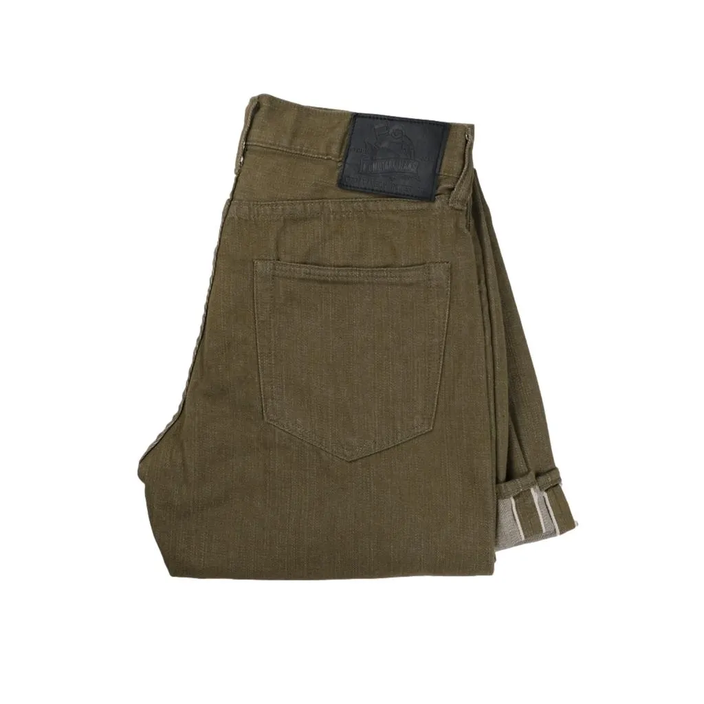 Momotaro 10.5oz. Olive Selvedge Jeans (Slim Tapered)