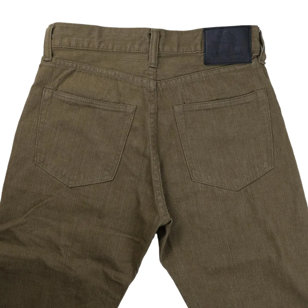 Momotaro 10.5oz. Olive Selvedge Jeans (Slim Tapered)