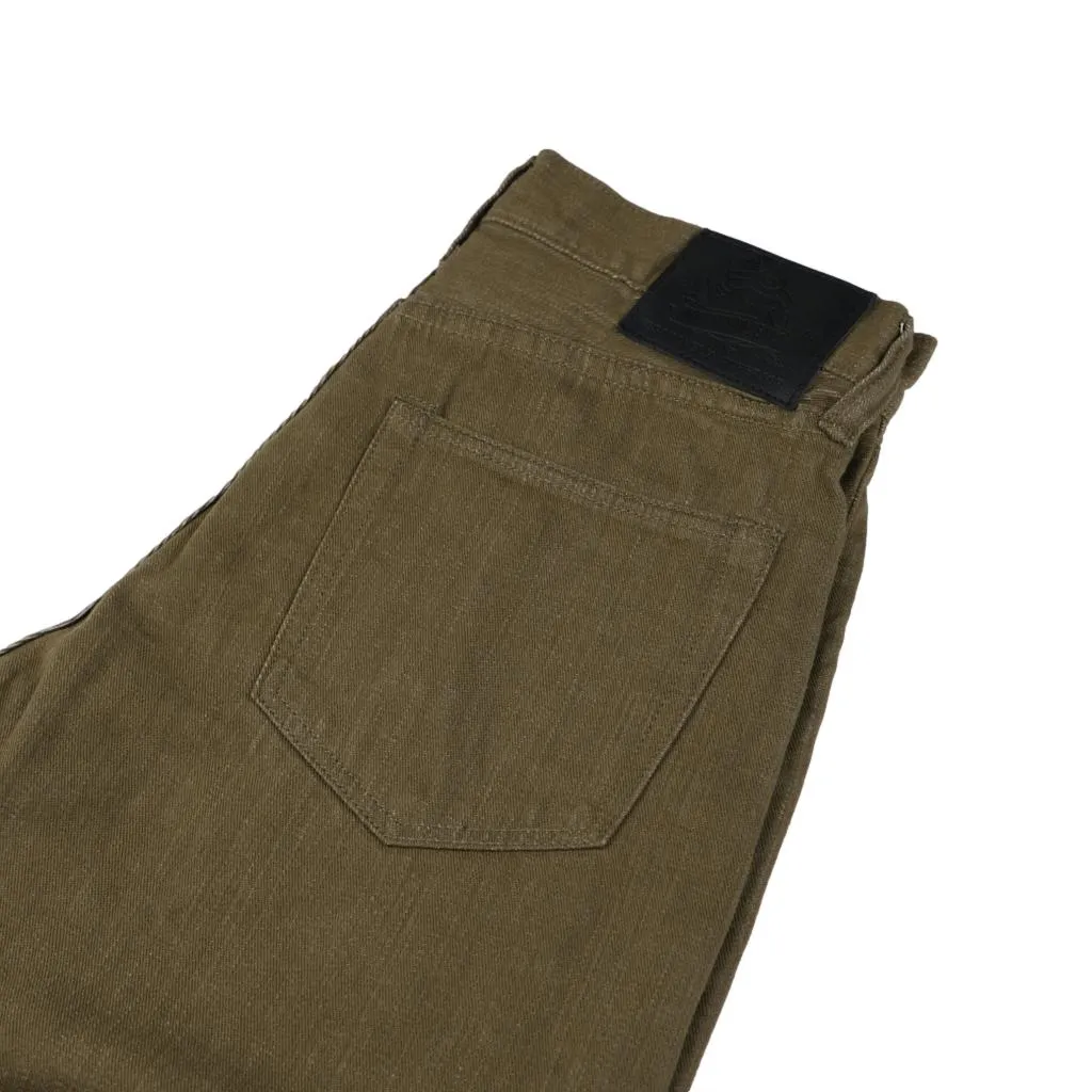 Momotaro 10.5oz. Olive Selvedge Jeans (Slim Tapered)