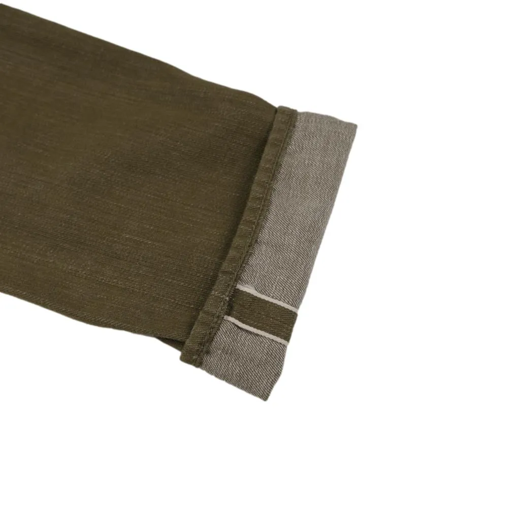 Momotaro 10.5oz. Olive Selvedge Jeans (Slim Tapered)