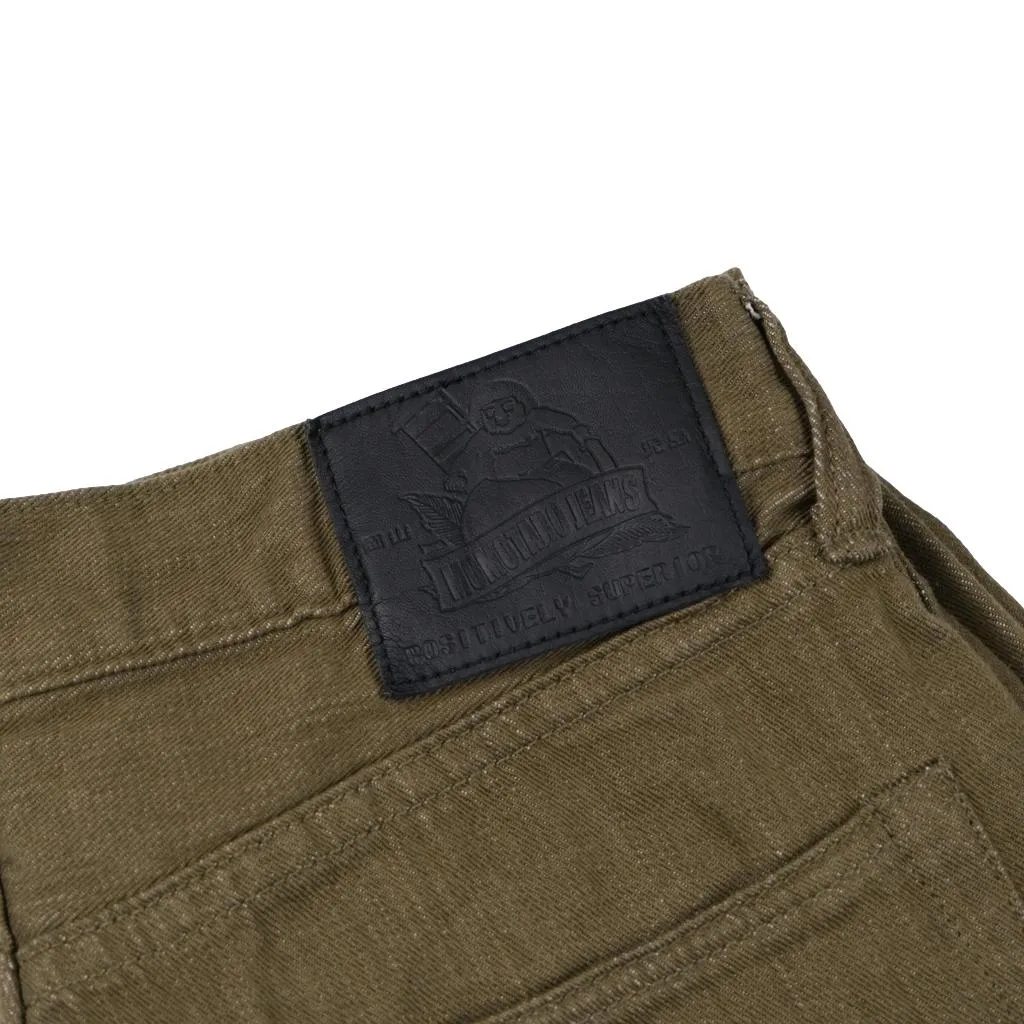 Momotaro 10.5oz. Olive Selvedge Jeans (Slim Tapered)