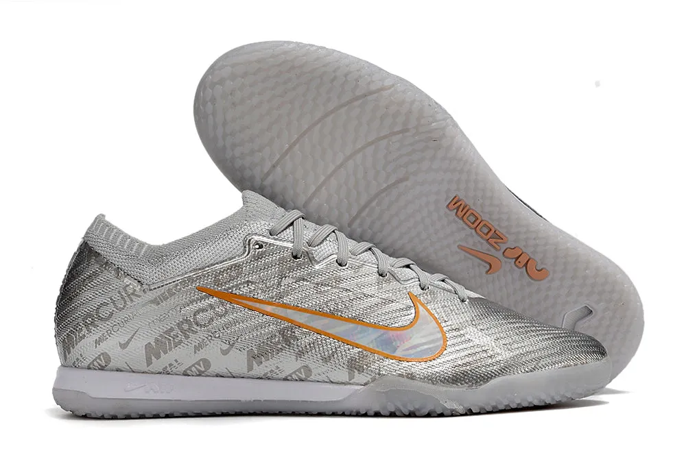Nike Mercurial Vapor - Indoor Shoes - Metallic Gray | Bronze - FREE SHIPPING WORLDWIDE