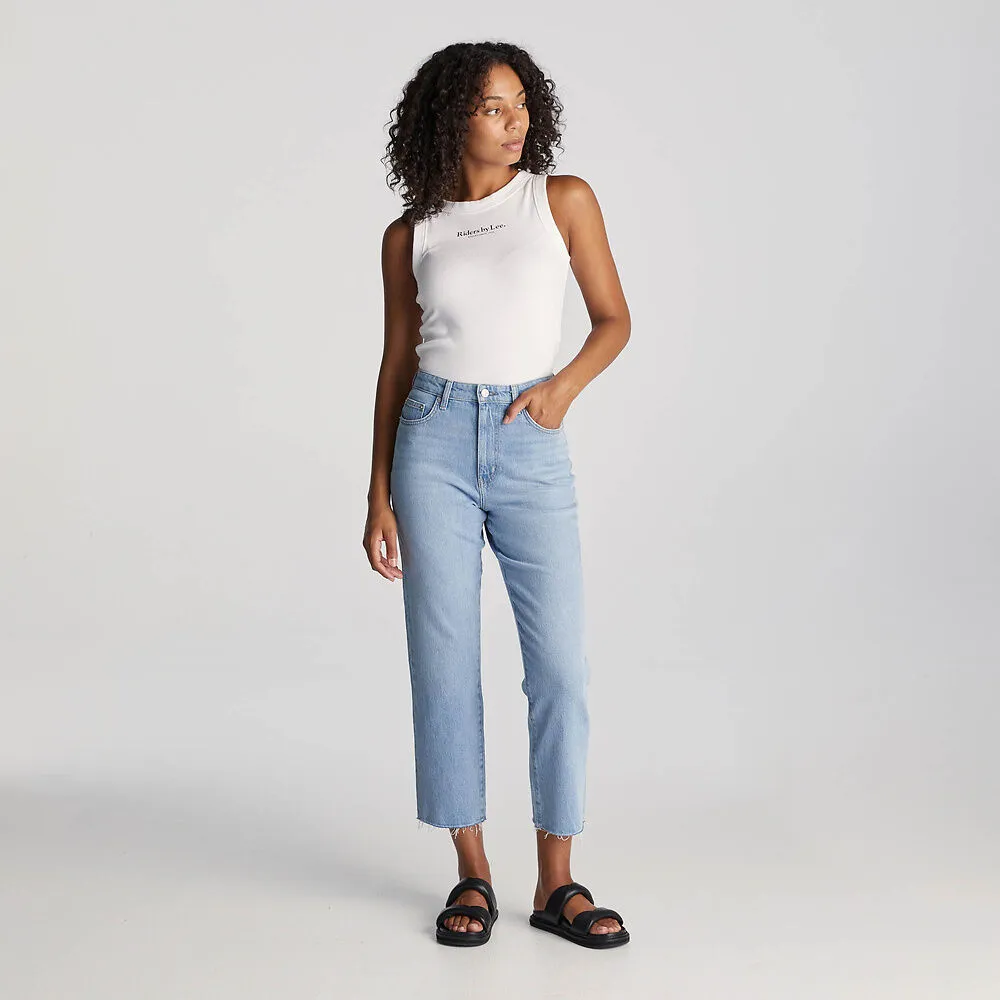 Petite | Hi Straight Jean | Blue Star