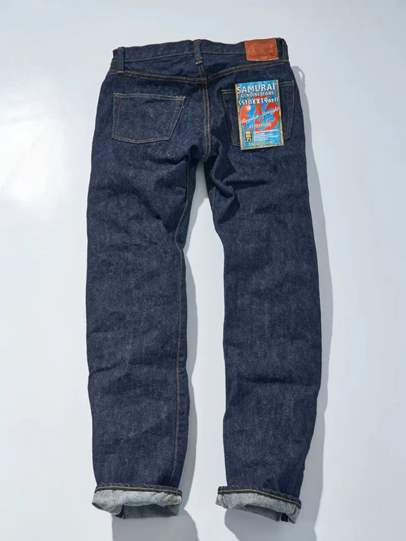 Samurai Jeans S510XX19ozII Regular Straight Indigo Denim