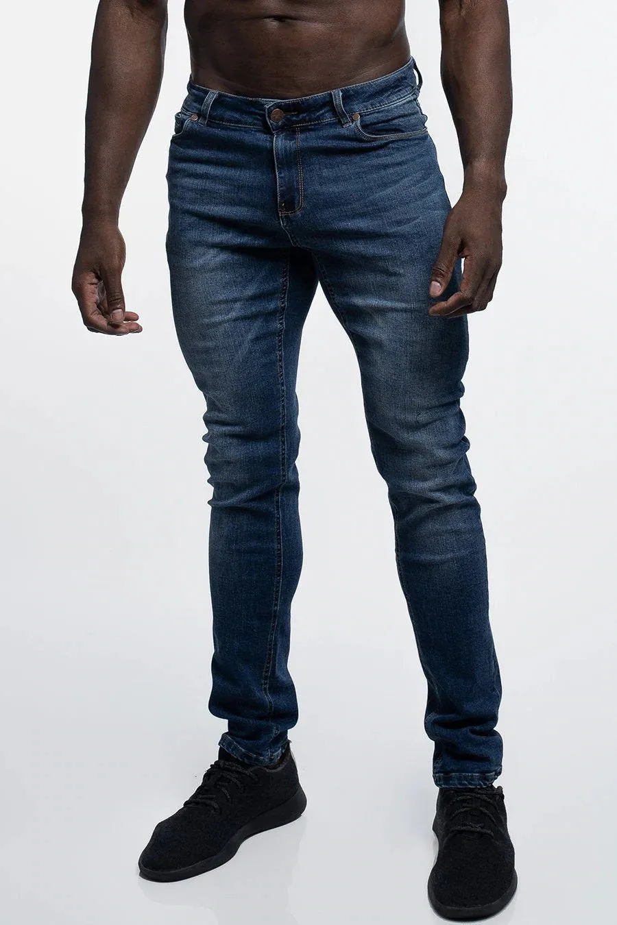 Straight Athletic Fit Jeans