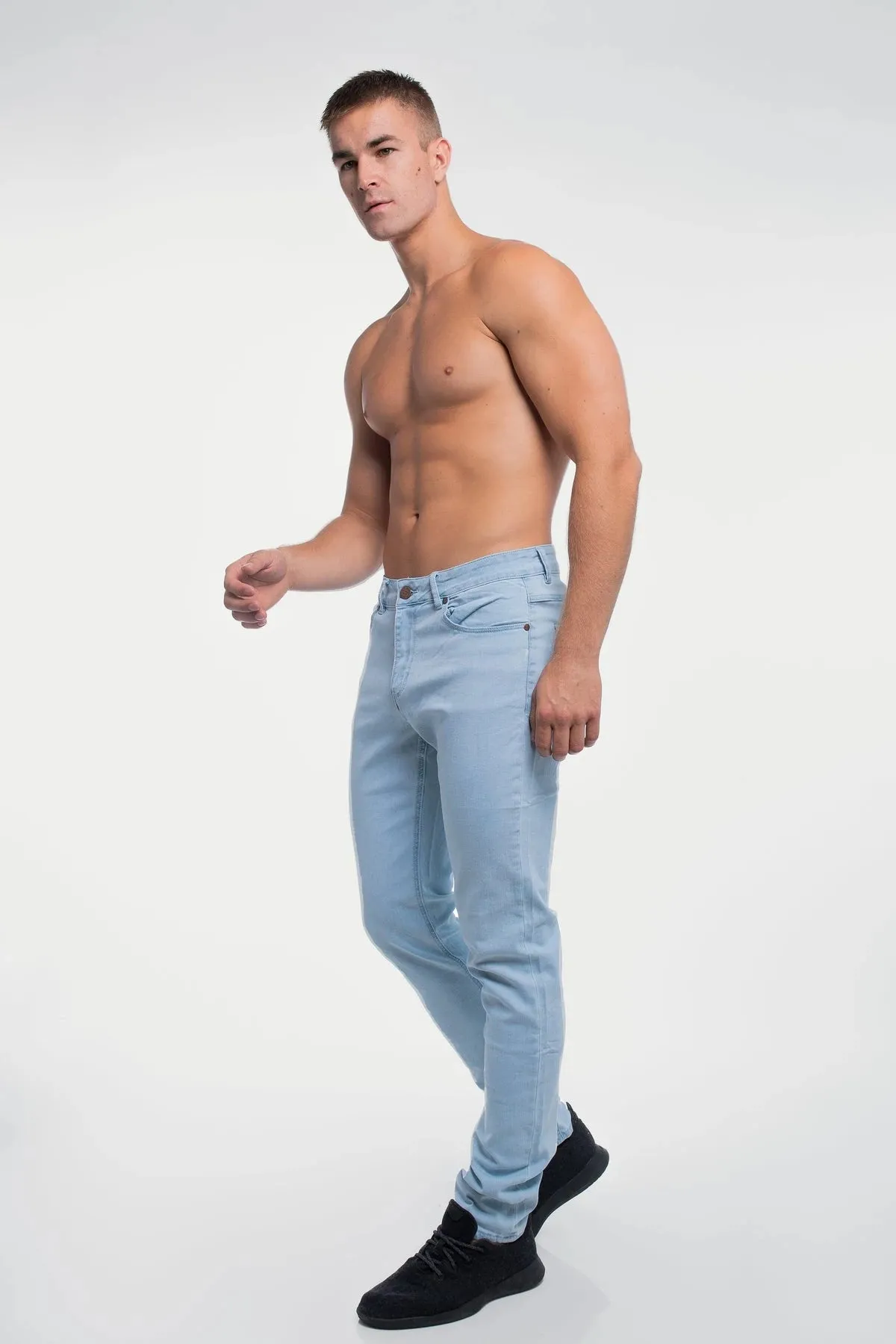 Straight Athletic Fit Jeans