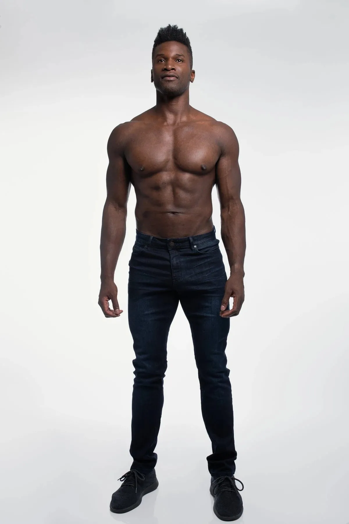 Straight Athletic Fit Jeans