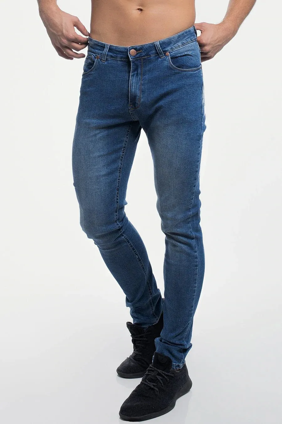Straight Athletic Fit Jeans