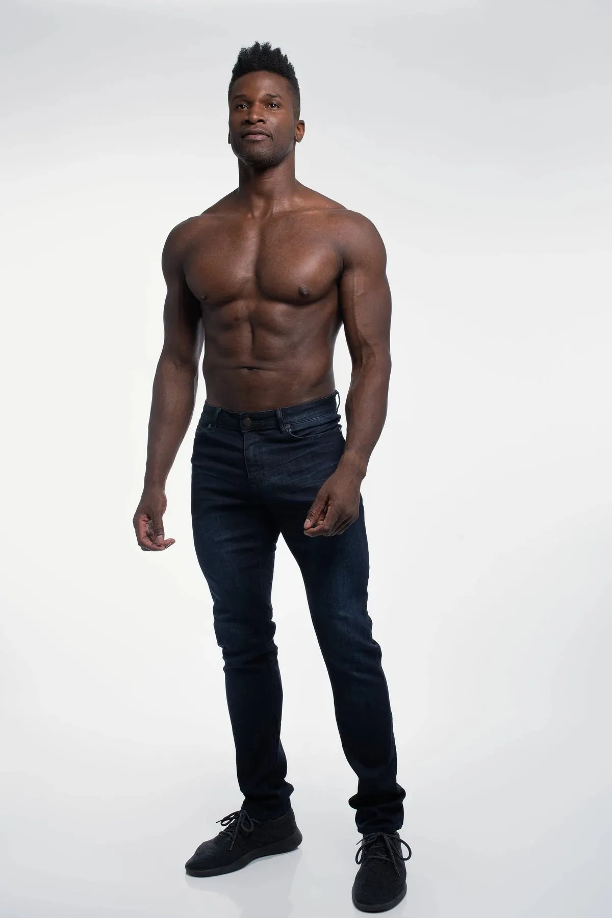 Straight Athletic Fit Jeans