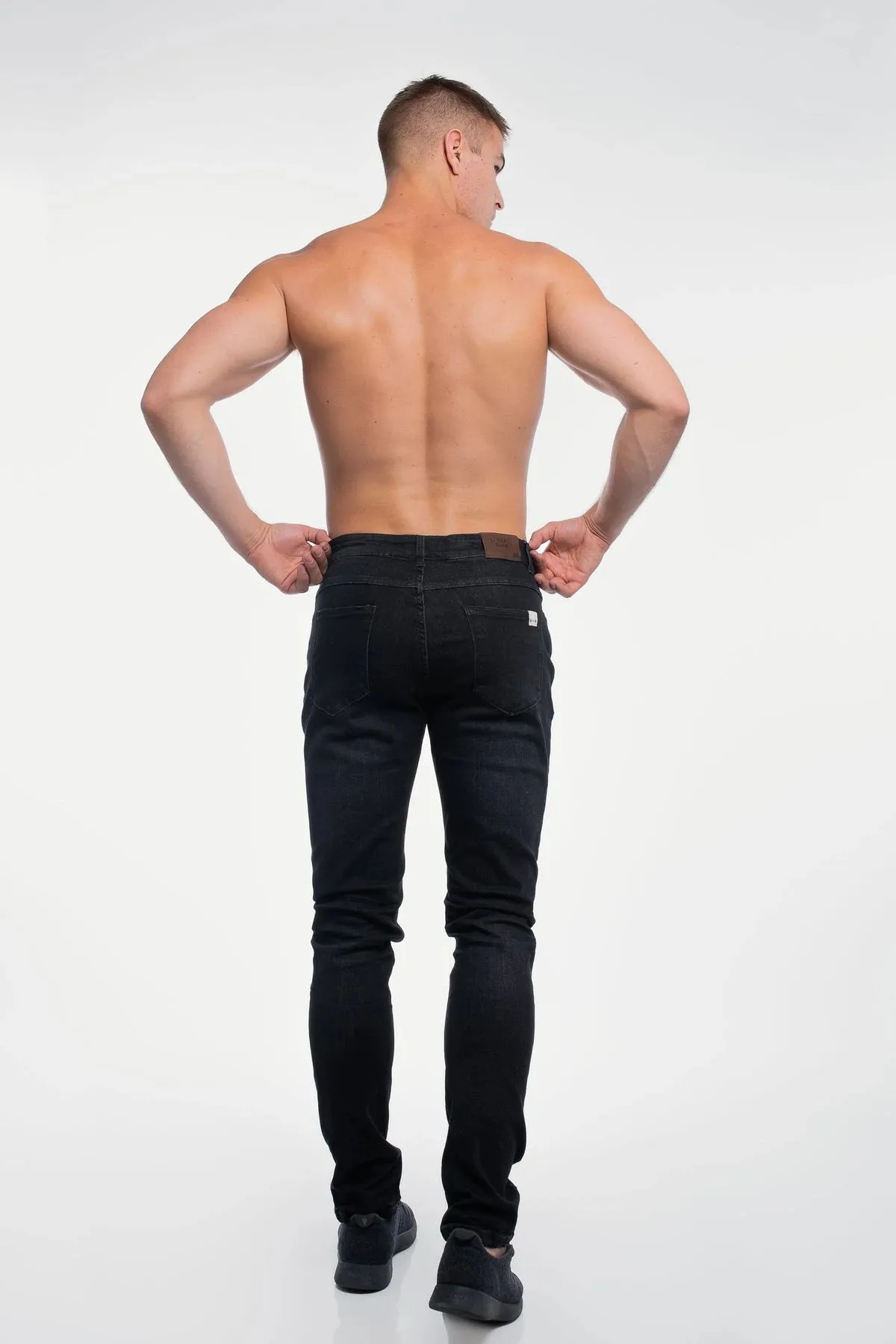 Straight Athletic Fit Jeans