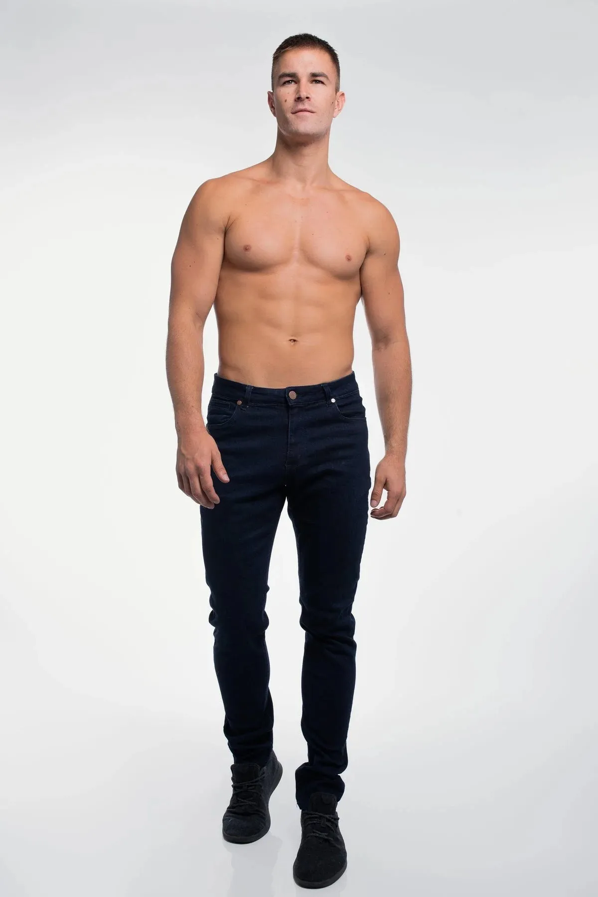 Straight Athletic Fit Jeans