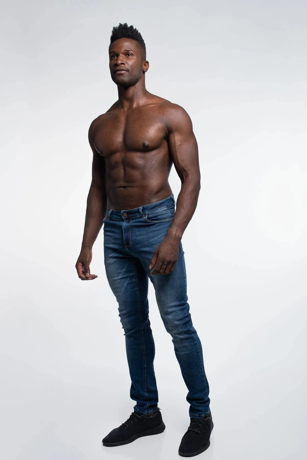 Straight Athletic Fit Jeans