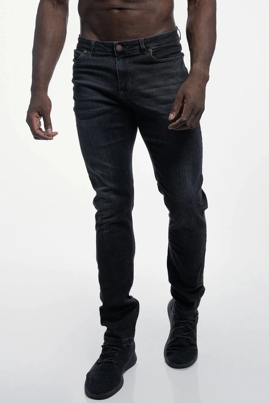 Straight Athletic Fit Jeans