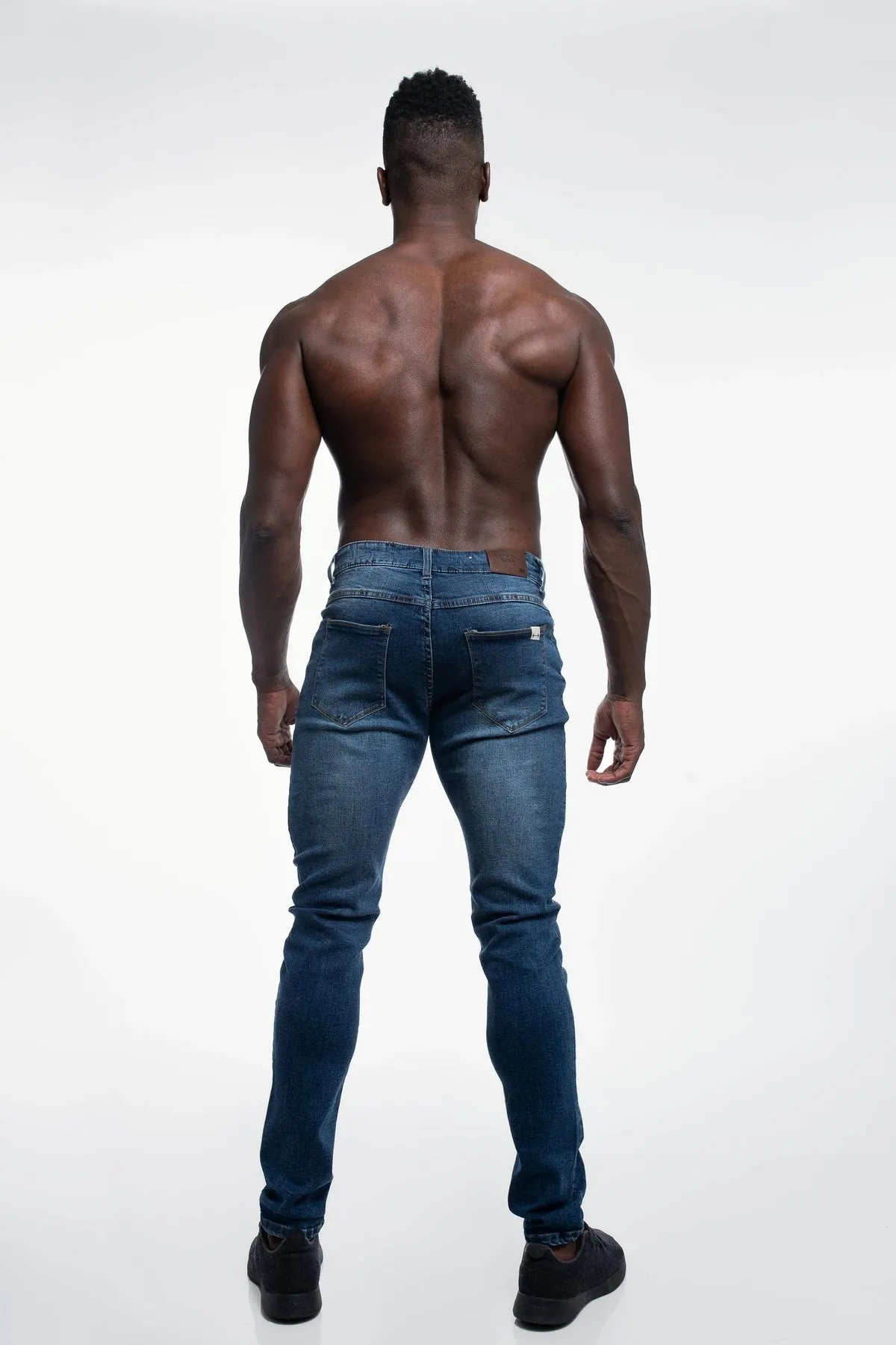 Straight Athletic Fit Jeans