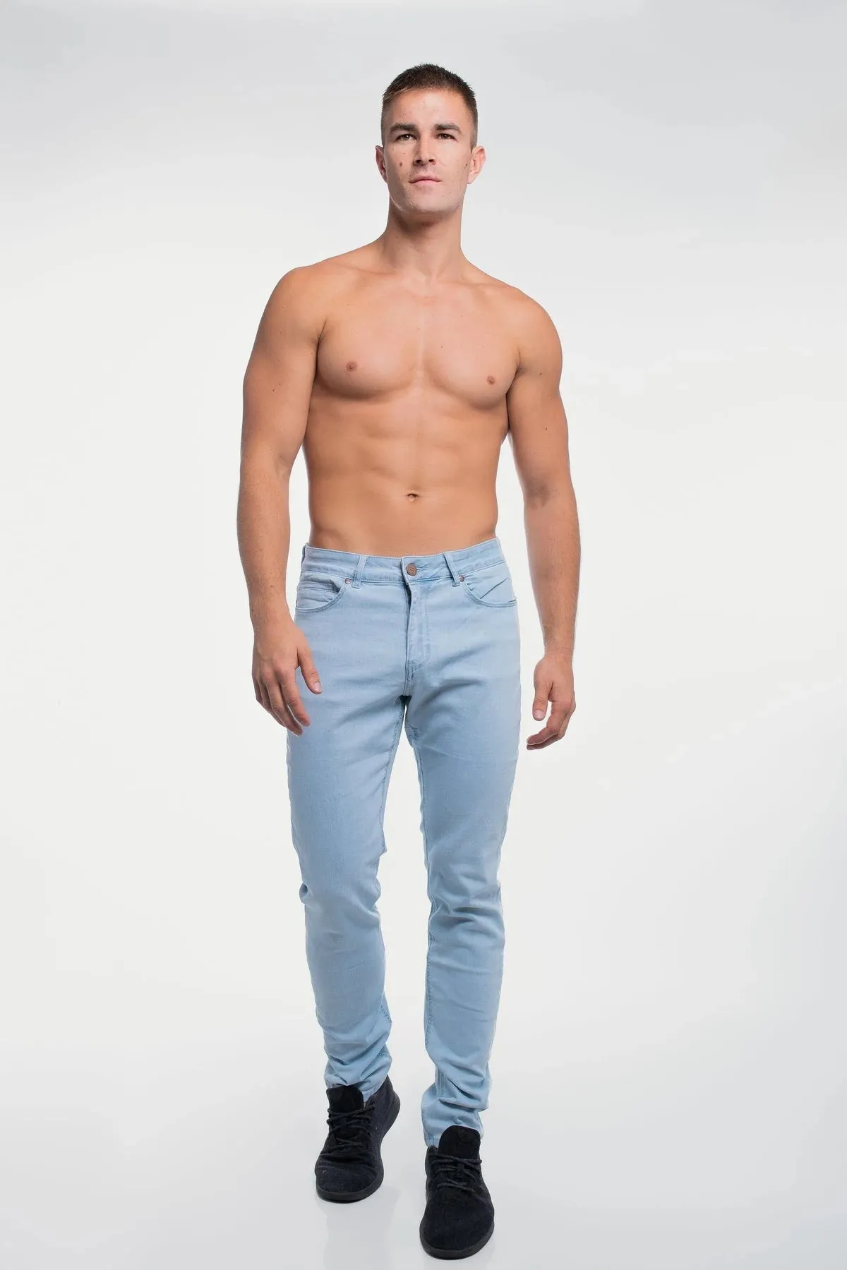 Straight Athletic Fit Jeans