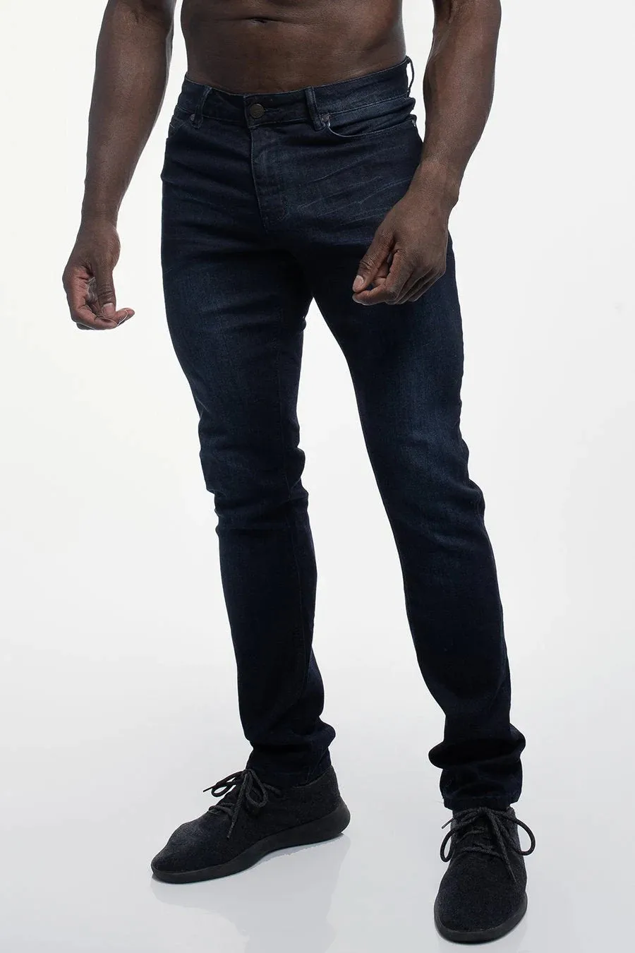 Straight Athletic Fit Jeans