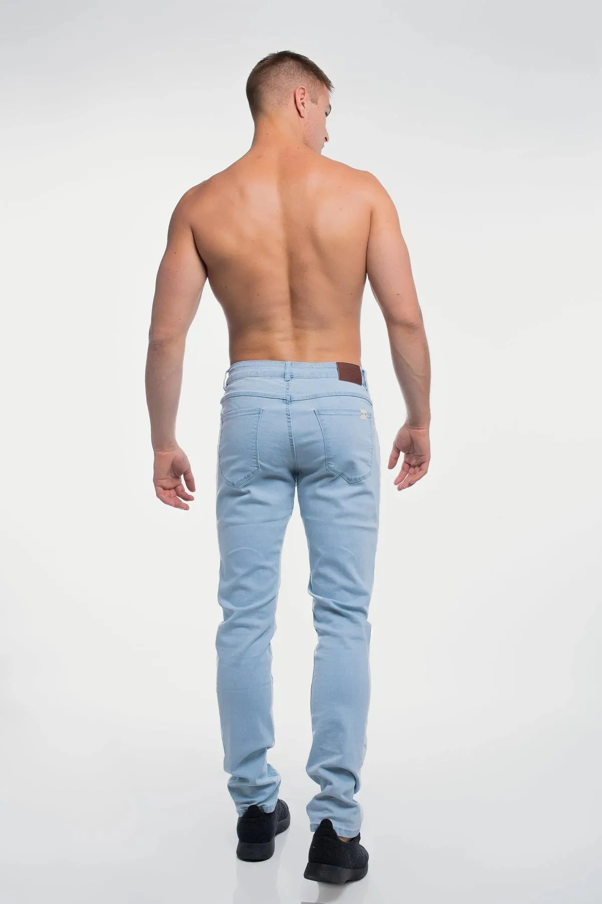 Straight Athletic Fit Jeans