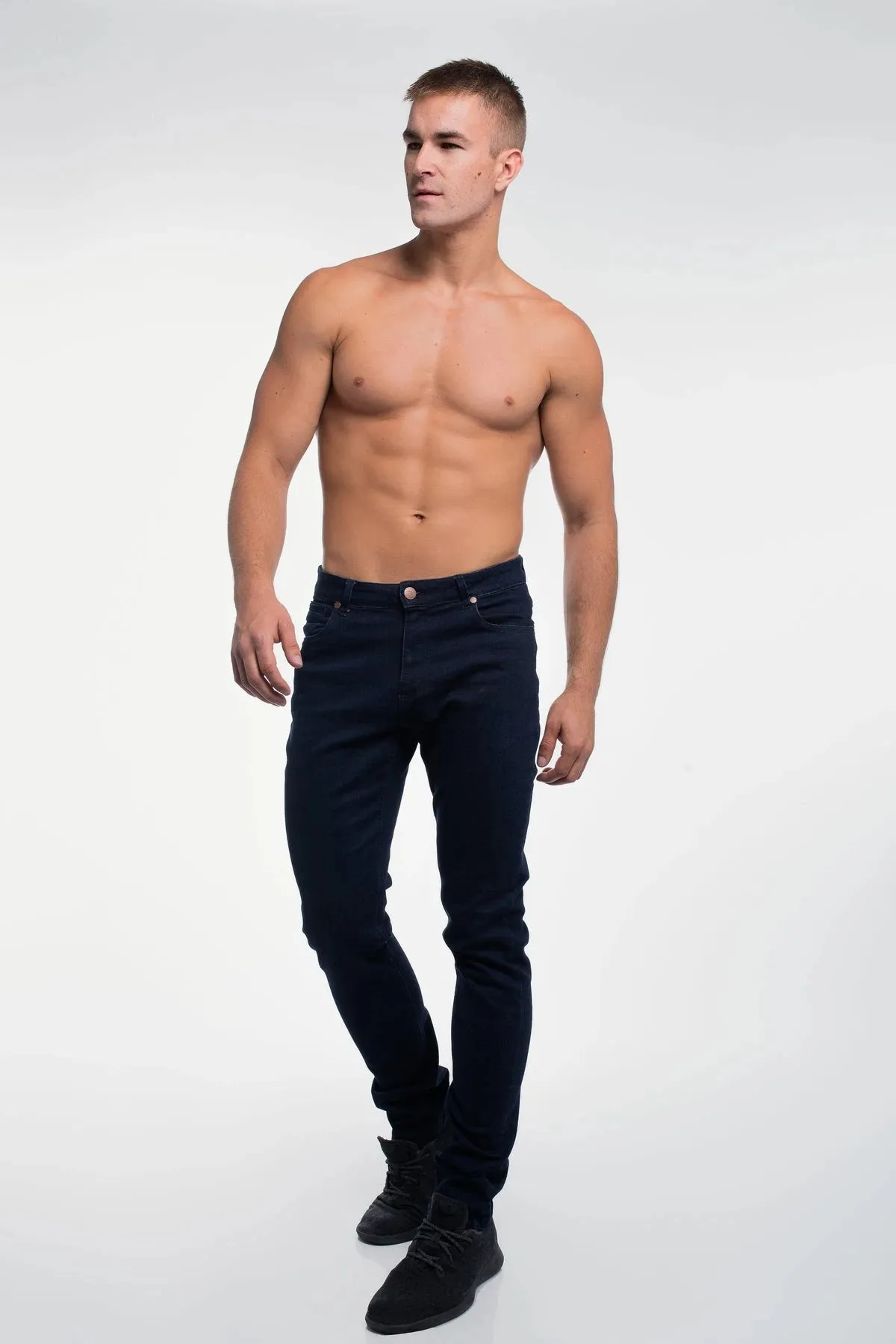 Straight Athletic Fit Jeans