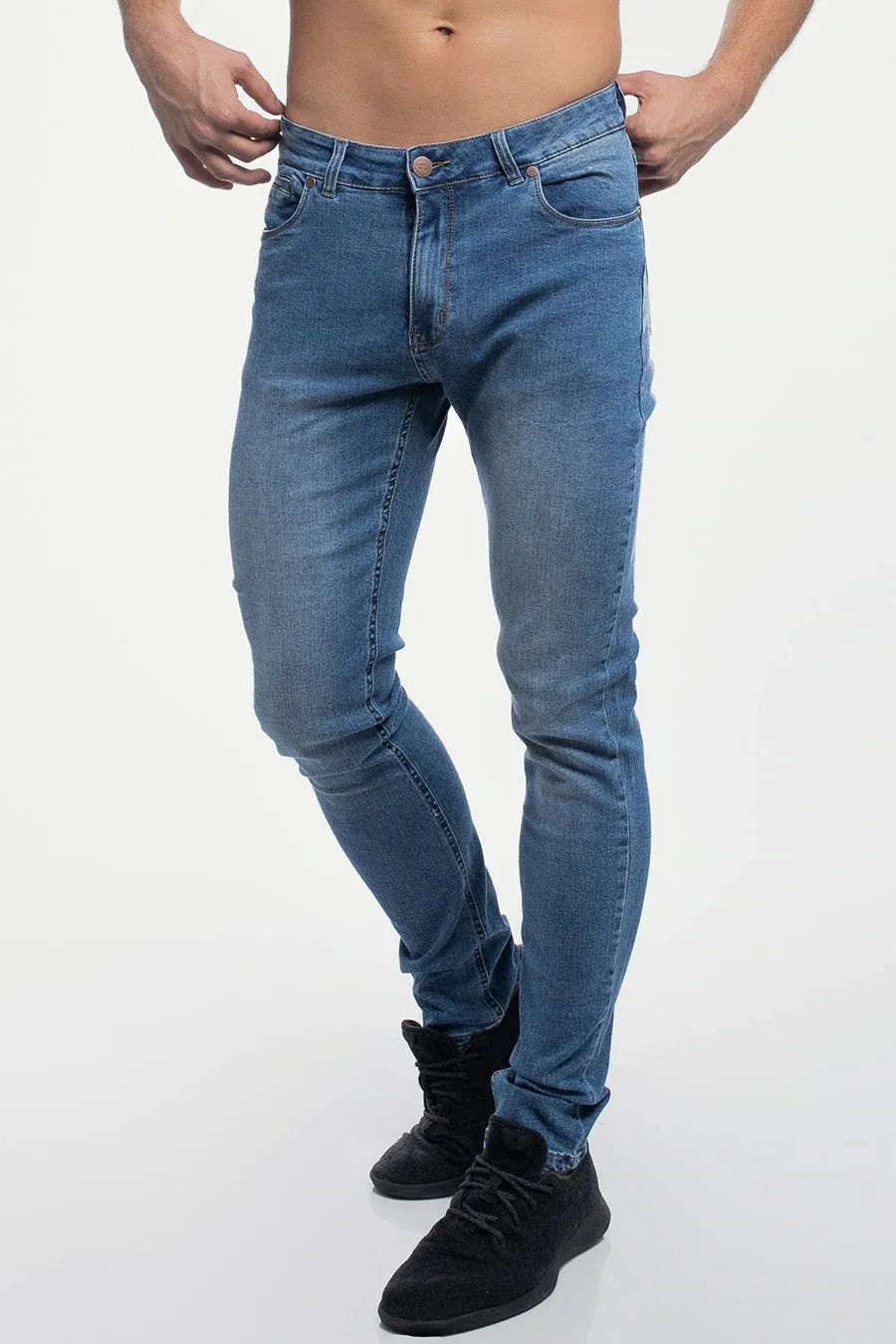 Straight Athletic Fit Jeans