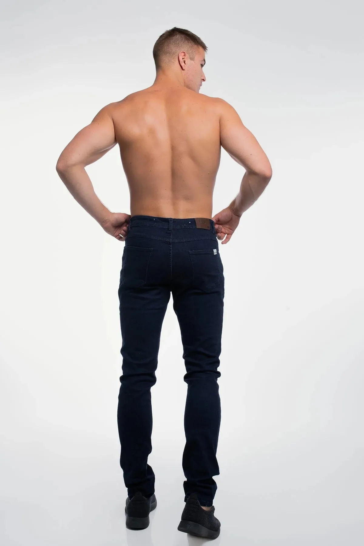 Straight Athletic Fit Jeans
