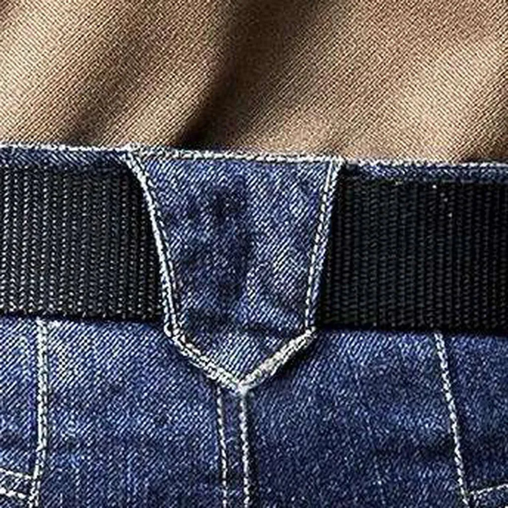 Tactical blue man's jeans
